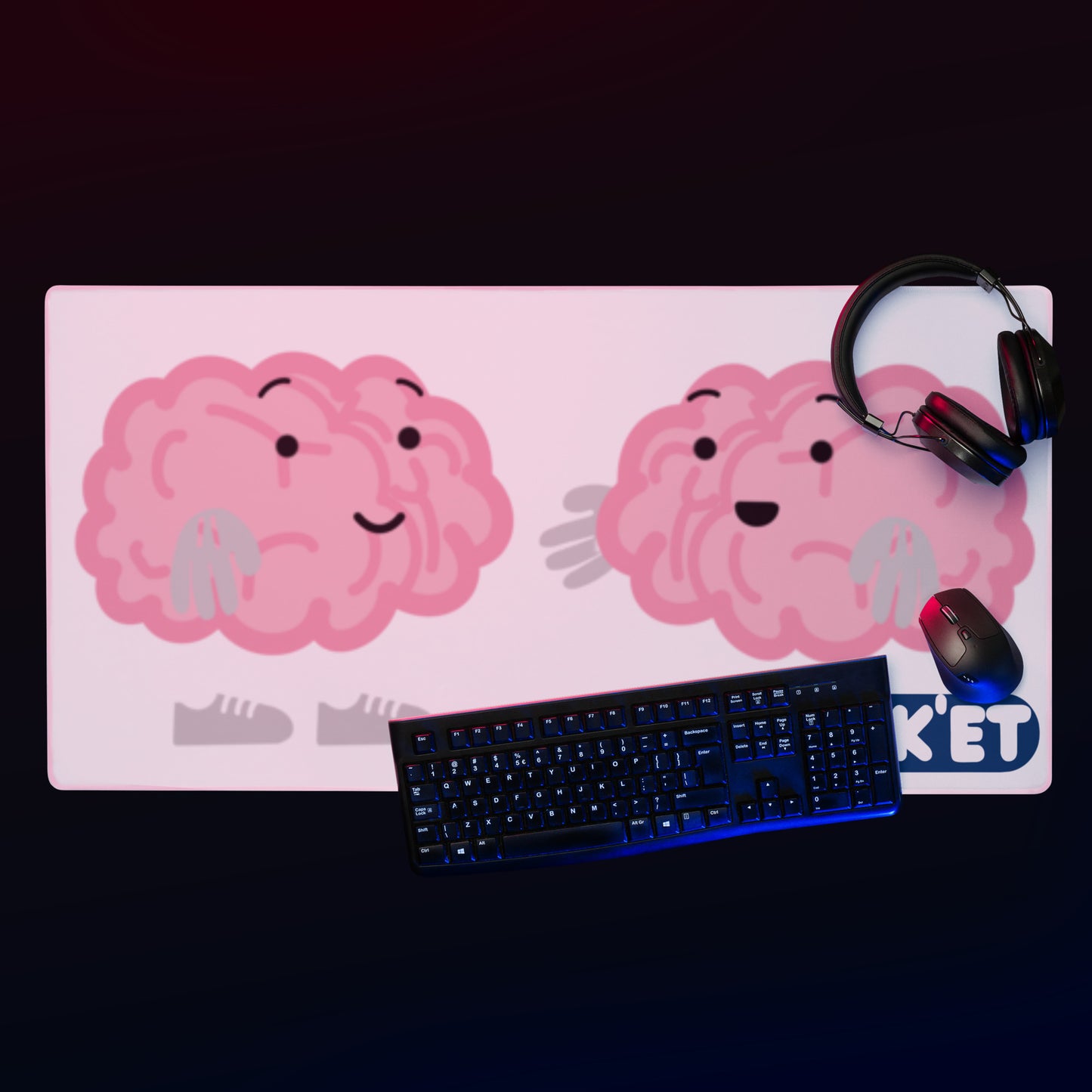 Gaming mouse pad